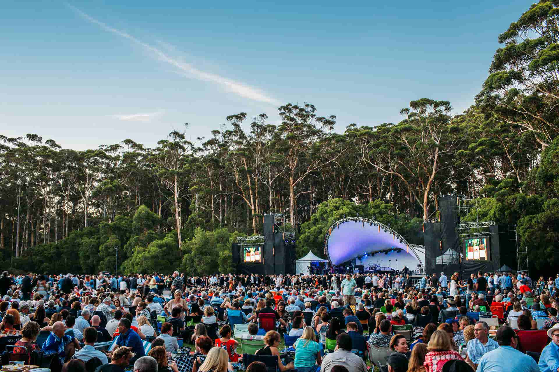 crowd at event enjoying what's on in the south-west